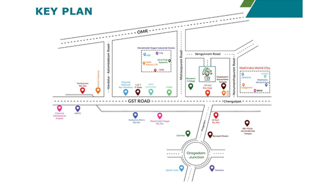 Maraimalai Nagar Key Plan